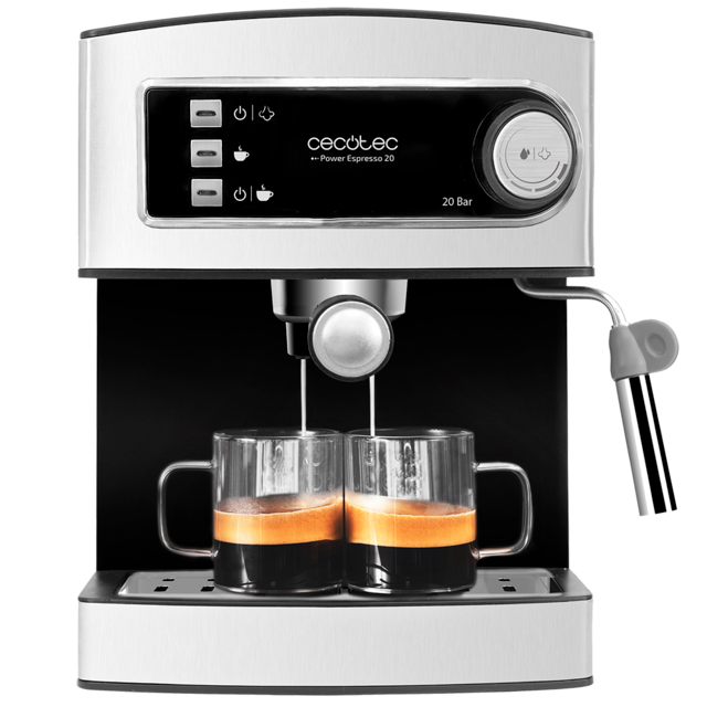 Cecotec Power Espresso 20 – Cafetera Espresso de 20 Bares